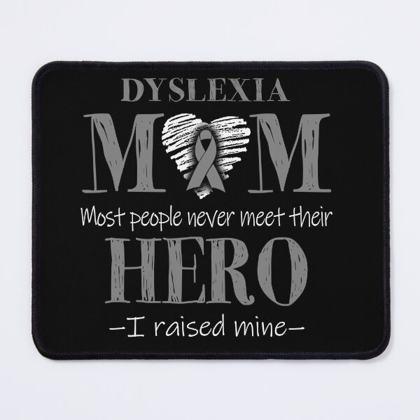Item preview, Proud Dyslexia Mom HERO I Raised Mine designed and sold by Mnrshirley.