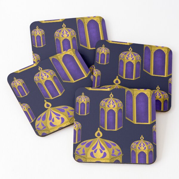 Item preview, Gold lantern pattern  designed and sold by Nadia Arsky.