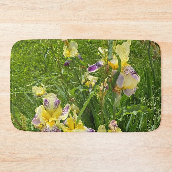 Item preview, Yellow Purple Iris Flower designed and sold by CJRPics.