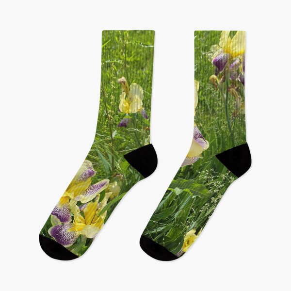 Item preview, Yellow Purple Iris Flower designed and sold by CJRPics.