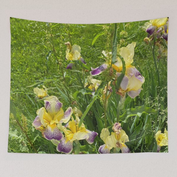 Item preview, Yellow Purple Iris Flower designed and sold by CJRPics.