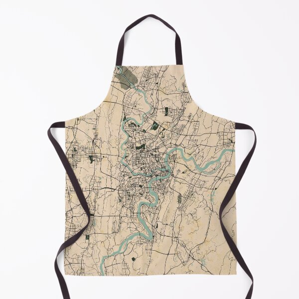 Item preview, Chongqing City Map of China - Vintage designed and sold by deMAP.