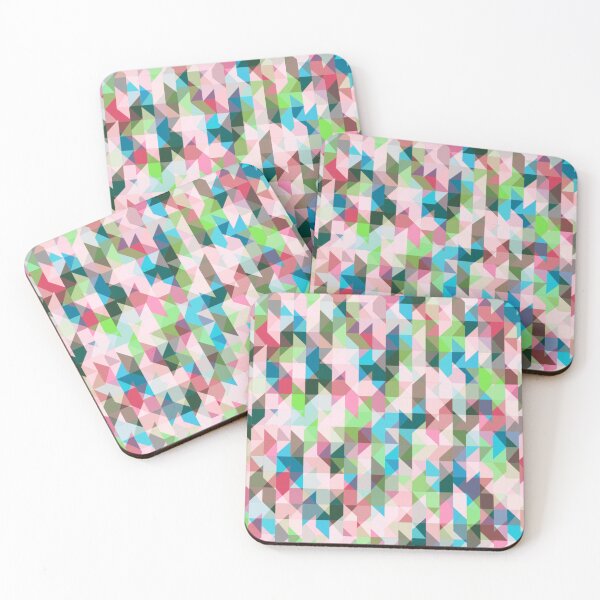 Item preview, Triangles multicolor pattern designed and sold by cutecrazytshirt.