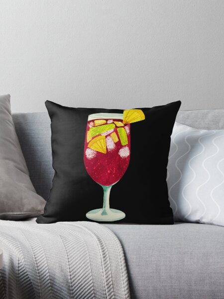 Item preview, Glass of Sangria, Sangria Fruit Wine, Spanish Sangria designed and sold by antevasinart.