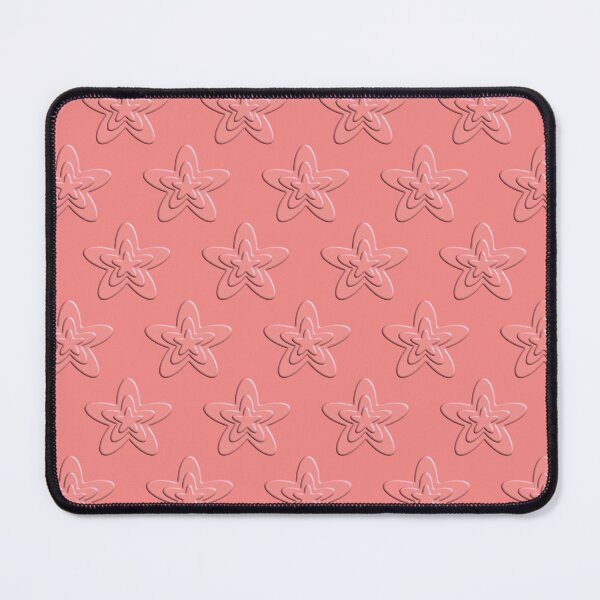 Item preview, 3D Stars On Coral Background designed and sold by burbankdesigns.