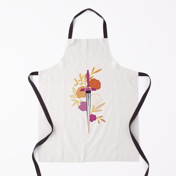 Item preview, floral lesbian sword • subtle pride flag designed and sold by sunfloras.