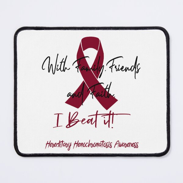 Item preview, Hereditary Hemochromatosis Warrior - With Family, Friends, and Faith - I BEAT IT! designed and sold by Robbsyn.
