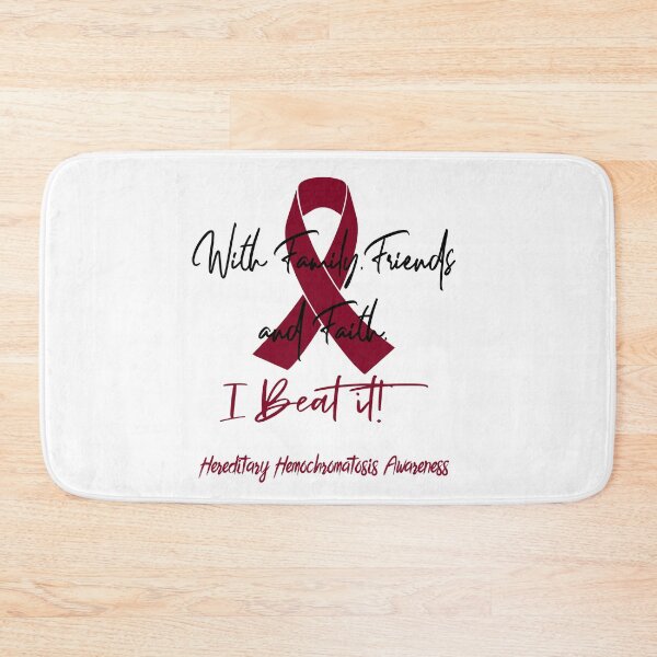 Item preview, Hereditary Hemochromatosis Warrior - With Family, Friends, and Faith - I BEAT IT! designed and sold by Robbsyn.