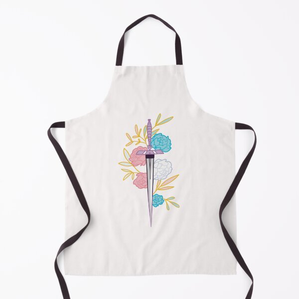 Item preview, floral trans sword • subtle pride flag designed and sold by sunfloras.