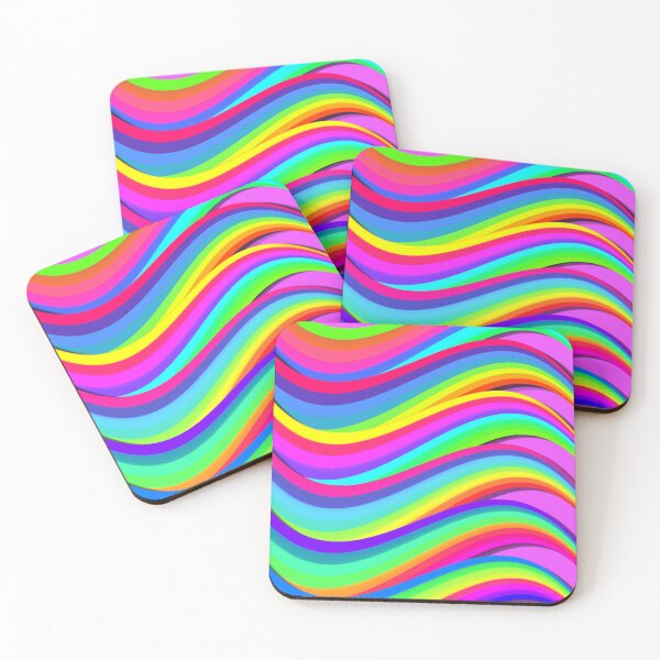 Item preview, Abstract Rainbow... This design uses layers of rainbow waves  designed and sold by ditzy-designs.
