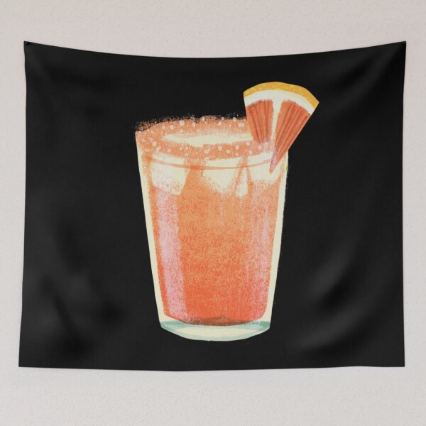 Item preview, Grapefruit Cocktail, Paloma Cocktail, Salty Dog Drink designed and sold by antevasinart.