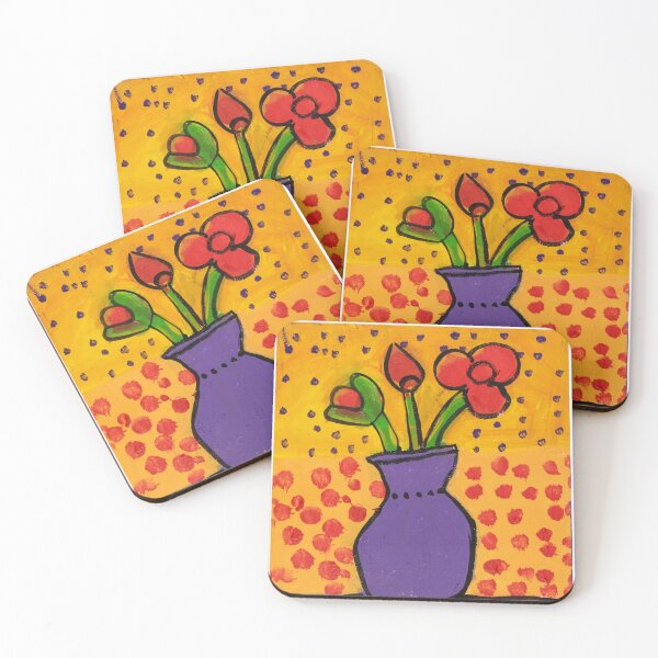 Item preview, flower vase- colorful- native effects designed and sold by karima-eldeeb.
