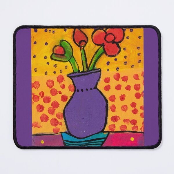 Item preview, flower vase- colorful- native effects designed and sold by karima-eldeeb.