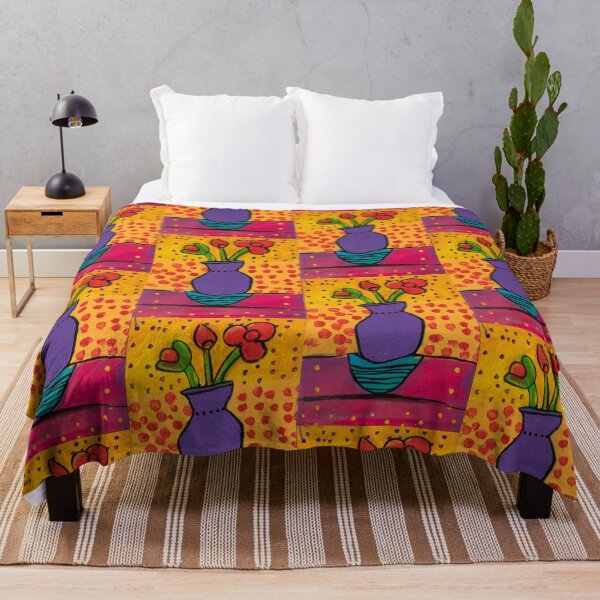 Item preview, flower vase- colorful- native effects designed and sold by karima-eldeeb.