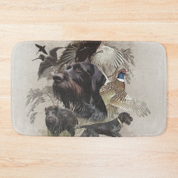Item preview, German Wirehaired Pointer,Continental pointing dog designed and sold by TammyHunterArt.