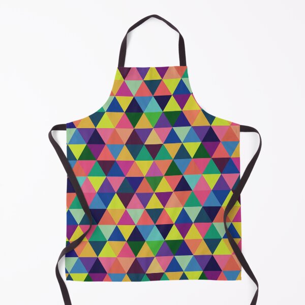 Item preview, Abstract geometric multicolor triangles designed and sold by cutecrazytshirt.