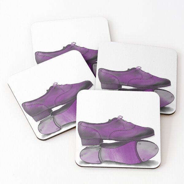 Item preview, Purple Tap  Dance Shoes Stacked up designed and sold by Tara Barnaba.
