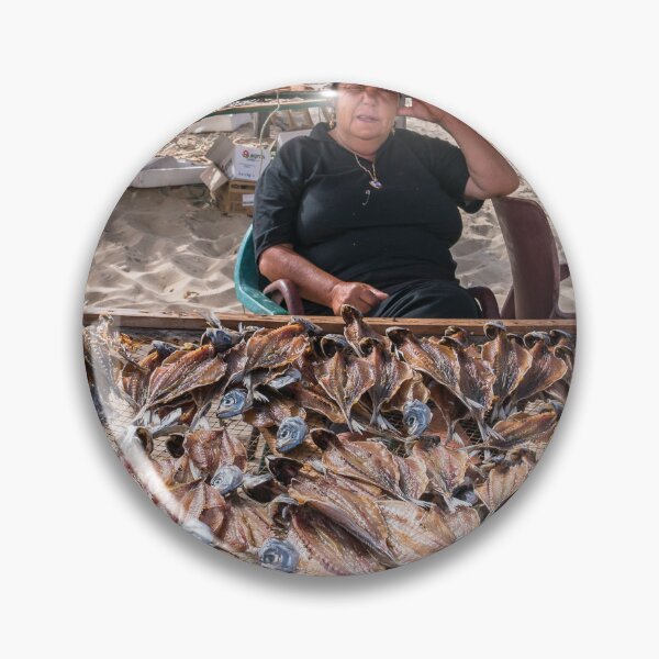Item preview, Vendedeira de peixe seco - Dried fish seller, Nazaré, Portugal designed and sold by Mario  Loureiro.