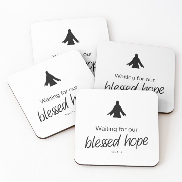 Item preview, Waiting for our blessed hope - Titus 2:13 designed and sold by aheartforgod.