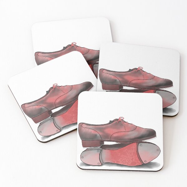 Item preview, Red Lace Tap Dance Shoe designed and sold by Tara Barnaba.