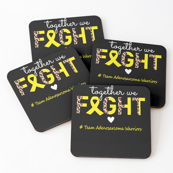 Item preview, Adenosarcoma Awareness Together We Fight Team Adenosarcoma Warriors designed and sold by whlrcheryl.