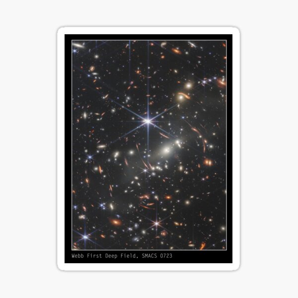 Item preview, James Webb Space Telescope Deep Field Image of Galaxies designed and sold by stacree.