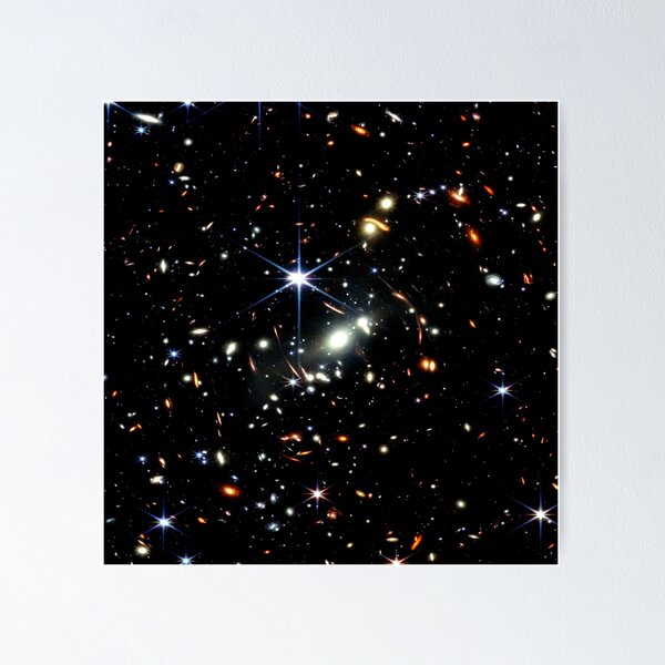 Item preview, James Webb First Image | Deep Field Space designed and sold by Nerdherfer.