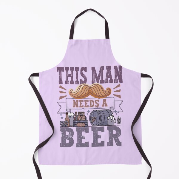 Item preview, This man needs a beer Funny Quote designed and sold by VichallanStudio.