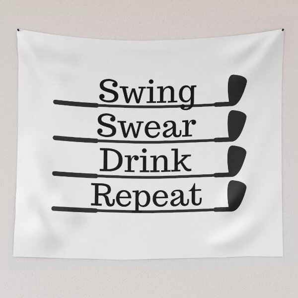 Item preview, Swing Swear Drink Repeat designed and sold by CreacionsMeraki.