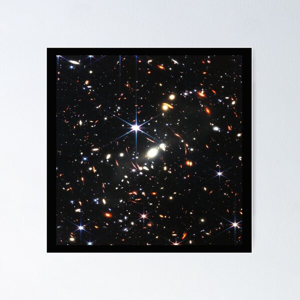 Item preview, James Webb Space Telescope JWST Deep Field SMACS 0723 Galaxy Stars Planets designed and sold by IdlyBlue.