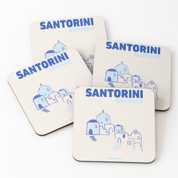 Item preview, Santorini Summer designed and sold by STUDIO MORE Los Angeles.