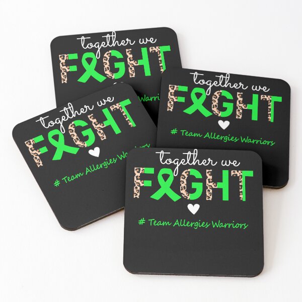 Item preview, Allergies Awareness Together We Fight Team Allergies Warriors designed and sold by whlrcheryl.