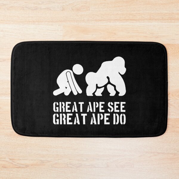 Item preview, Great Ape See, Great Ape Do designed and sold by The Cosmic Turtle.