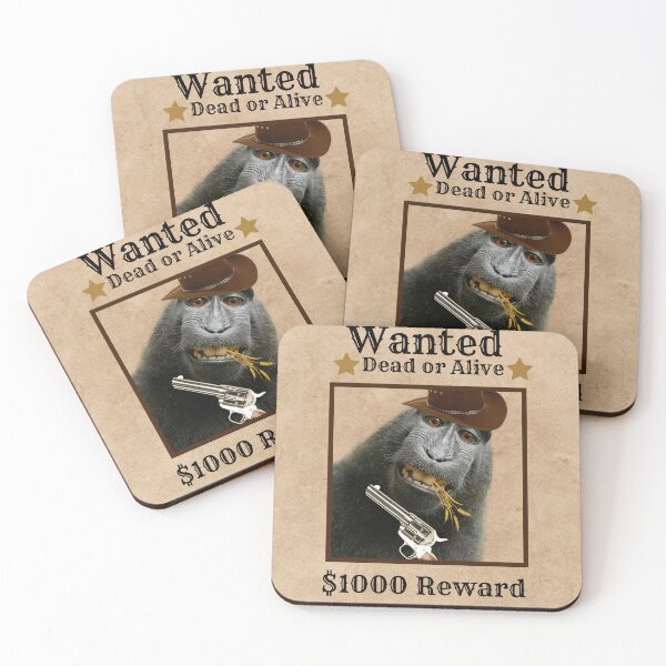 Item preview, Wanted Monkey designed and sold by Wicked-Design.