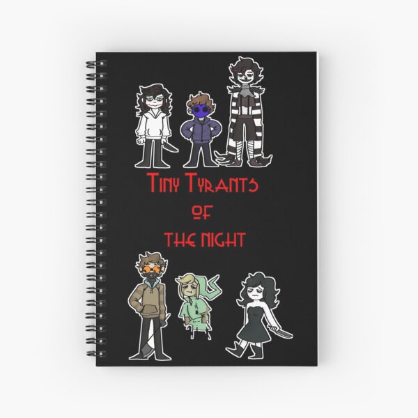 pequeños tiranos de la noche - creepypasta Cuaderno de espiral