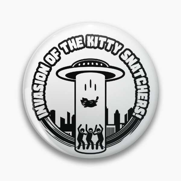 Artikelvorschau, Invasion der Kitty Snatchers! entworfen und verkauft von The Cosmic Turtle.