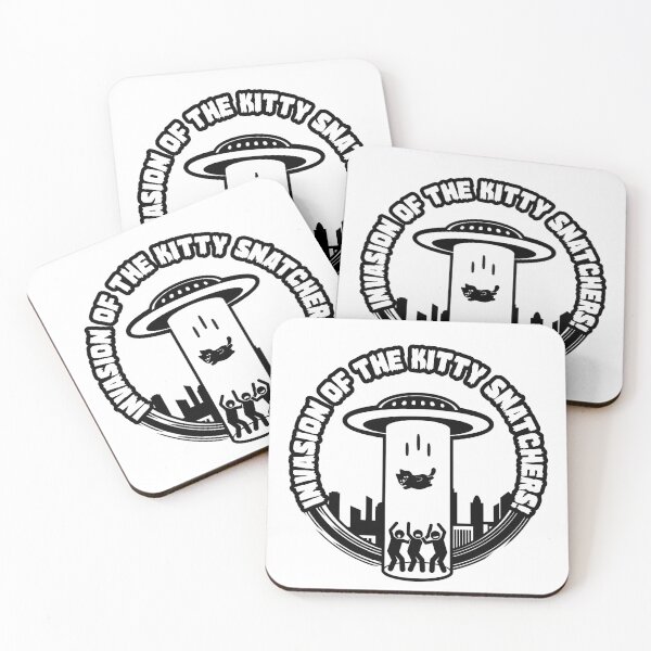 Item preview, Invasion of the Kitty Snatchers! designed and sold by The Cosmic Turtle.