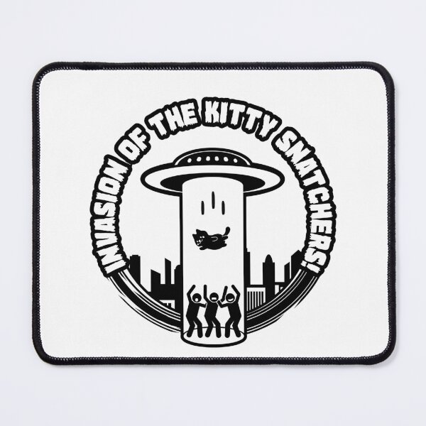 Item preview, Invasion of the Kitty Snatchers! designed and sold by The Cosmic Turtle.