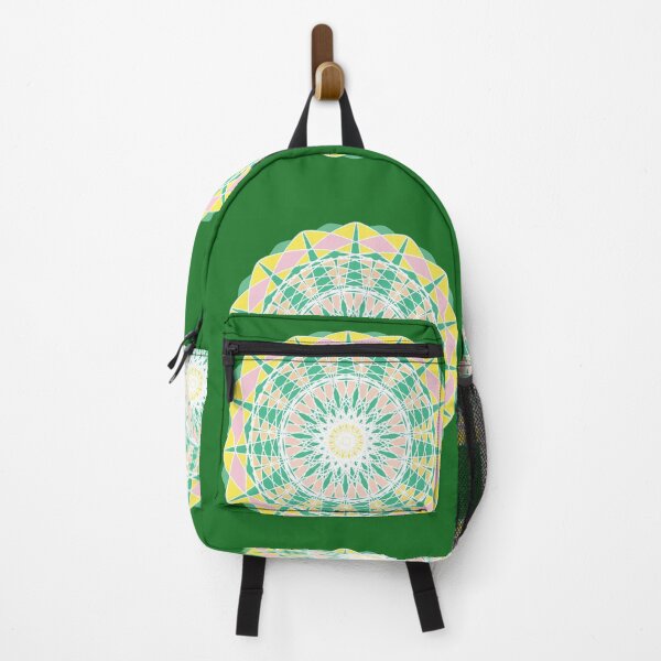 Item preview, Green:Pink:Yellow Mandala designed and sold by RedVioletShirts.