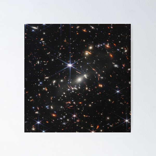 Item preview, James Webb Space Telescope Earliest Galaxies Deep Field  designed and sold by PaintLabs.