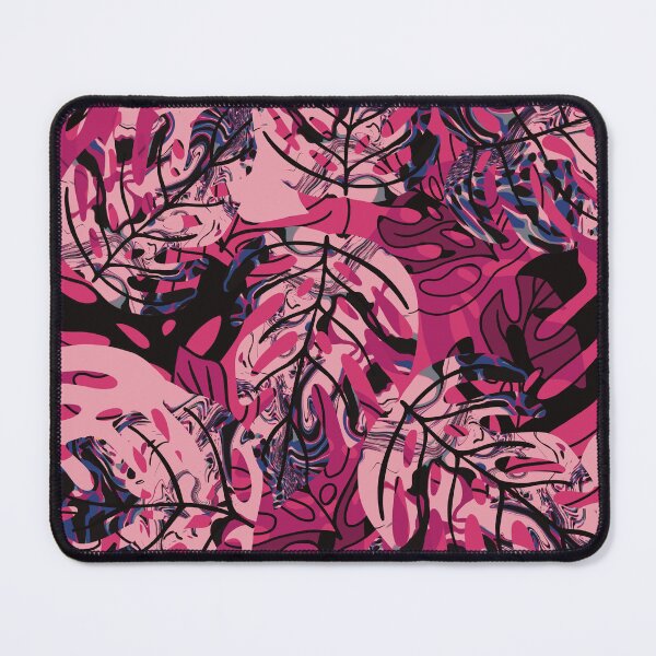 Item preview, Tropical monstera leaves pink designed and sold by SisterlyLove.