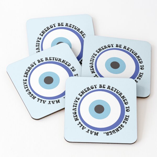 Item preview, Evil Eye - May All Negative Energy Be Returned To The Sender designed and sold by PinkLollypop.