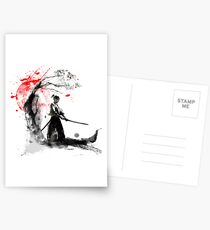 Japanese Samurai Postcards