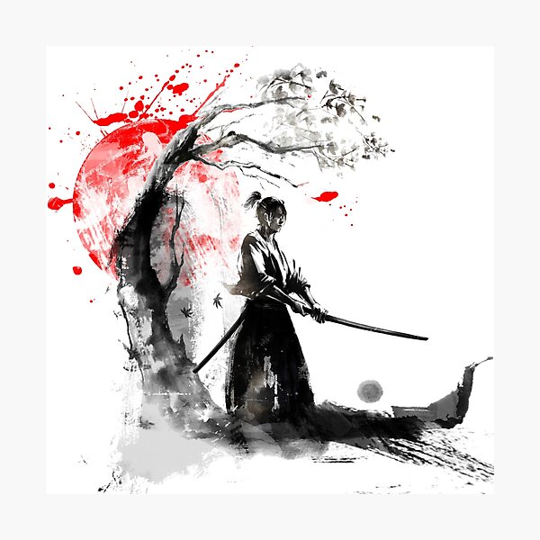 Japanese Samurai Photographic Print