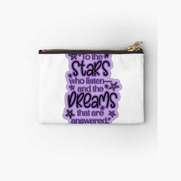 Item preview, Cita de ACOTAR "A las estrellas que escuchan y a los sueños que reciben respuesta". designed and sold by baranskini.