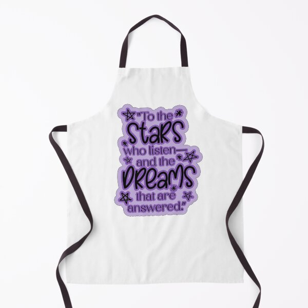 Item preview, ACOTAR Quote "To the stars who listen— and the dreams that are answered.” designed and sold by baranskini.