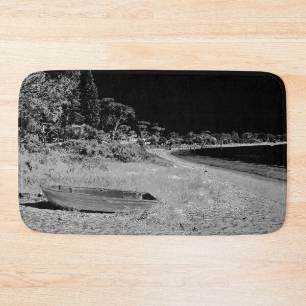 Item preview, The Lone Boat in B/W! designed and sold by Mickangelhere.