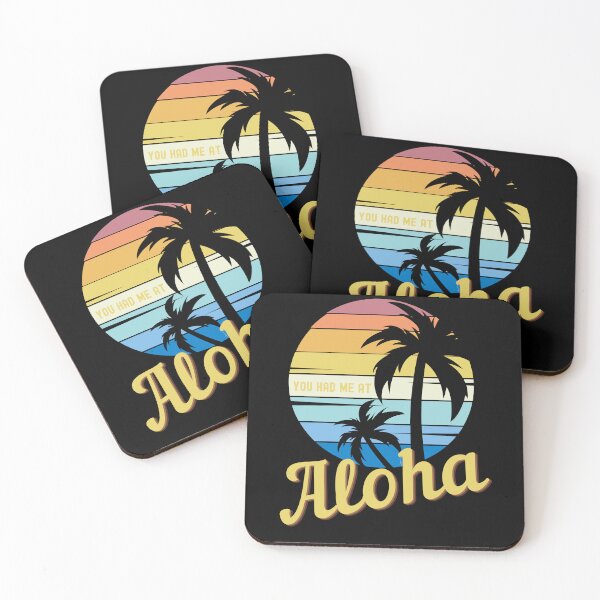 Item preview, Vintage Tropical Sunset, You Had Me At ALOHA, Endless Summer, Seize The Summer, forever sunset, Forever Chasing Sunset designed and sold by Sun Sand & Sea Art.