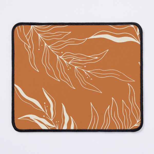 Item preview, Burnt Orange Botanical Pattern designed and sold by MaiZephyr.