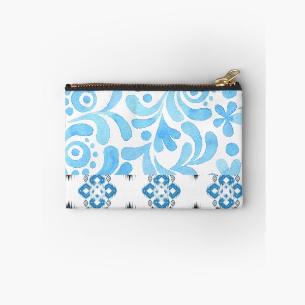 Item preview, Sky blue flower and swirl design designed and sold by PalomaHealing24.